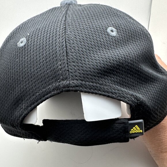 ADIDAS Hat Cap  Black Gray Baseball Cap Hat Adjustable - Picture 3 of 5